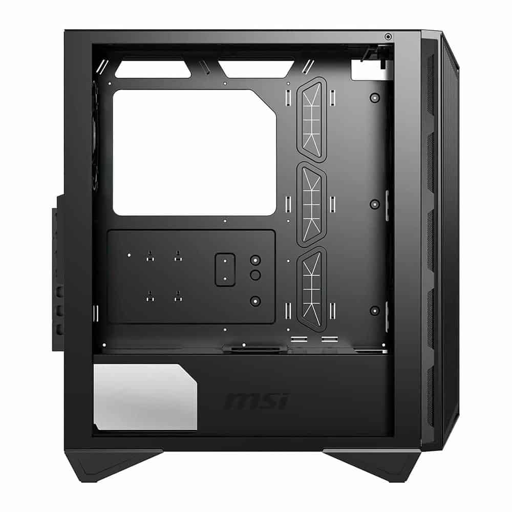 MSI MPG GUNGNIR 111R Black Mid Tower Tempered Glass PC Gaming Case